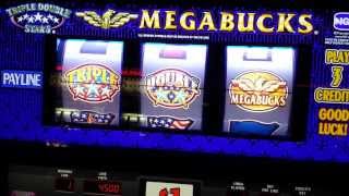 MEGABUCKS Jackpot Hit on second spin [upl. by Ibocaj]