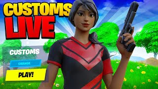 FORTNITE CUSTOMS FASHION SHOW LIVE  CUSTOM MATCHMAKING SCRIMS [upl. by Angelique]