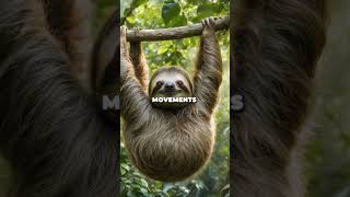 Sloths Survive by Being the World’s Slowest Animals ai aiworld shorts [upl. by Yeliac]