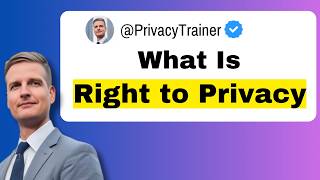 What is Right to Privacy International laws and Conventions on Privacy [upl. by Nonnaer]