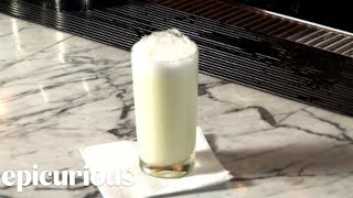 How to Make a Ramos Gin Fizz Cocktail [upl. by Gerhardine480]