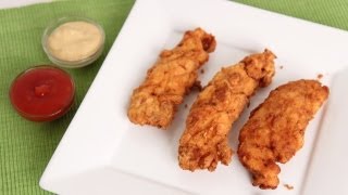 Chicken Fingers Recipe  Laura Vitale  Laura in the Kitchen Episode 617 [upl. by Yrevi]