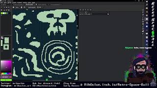 Making a spooky GB Fishing JRPG for GBJAM Part 18 [upl. by Photina]