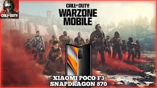 COD Warzone MobileXiaomi Poco F3Snapdragon 870 Resurgimiento [upl. by Hsirk]