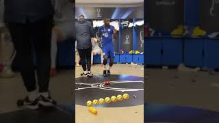 Zouma and Rudiger dance after winning super cup 😂 [upl. by Aiuqat614]