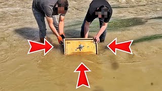 We Found A Abandoned Safe In The River Whats Inside The ABANDONED SAFE OPENED [upl. by Randell]