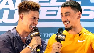 AUSTIN MCBROOM VS ANESONGIB  HEATED BACK amp FORTH FINAL PRESS CONFERENCE amp INTENSE FACE OFF VIDEO [upl. by Egidius]