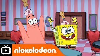 Goofy Scoopers 🍦  SpongeBob SquarePants  Nickelodeon UK [upl. by Ydal699]