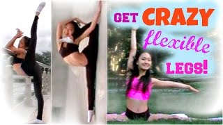 How to Get CRAZY CONTORTIONIST Leg Flexibility  FAST [upl. by Ybroc]