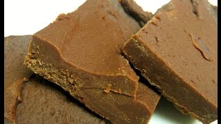 Chocolate Peanut Butter Fudge  One Pot Chef [upl. by Kathlin512]