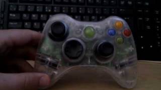 Crystal Clear Xbox 360 controller shell [upl. by Hsuk]