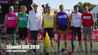 Stawell Gift 2018  120m Open Gift won by Jacob Despard [upl. by Stark]