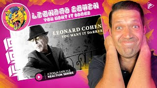 GREAT STORY TELLER Leonard Cohen  You Want It Darker Reaction SRR Series 2 [upl. by Wolfson]