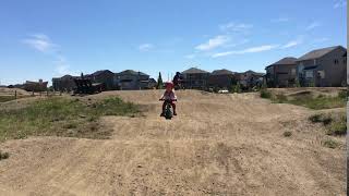 Chestermere Bike Park  12quot Cleary Gecko 35yrs old [upl. by Selda]