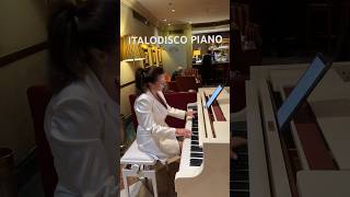 ITALODISCO PIANO COVER italy italodisco italohits vienna holiday live piano hotel [upl. by Ttelrahc]