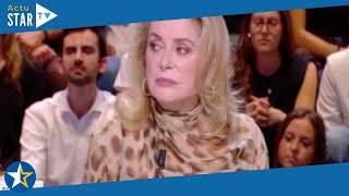 Catherine Deneuve recadre Jean Michel Aphatie dans Quotidien “Vous exagérez quand même” [upl. by Marion]