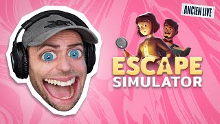 Escape Simulator  Rediffusion Squeezie du 09122021 [upl. by Delija951]