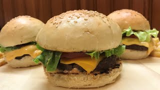 recette burger maison [upl. by Obeded]