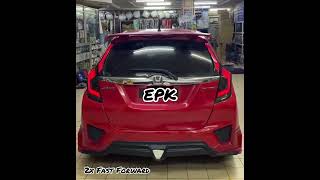 Honda Jazz Fit GK5 Tail Lamp Tail Light Taillamp Taillight LED 2013 2014 2015 2016 2017 2018 2019 [upl. by Ykcaj731]