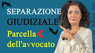 I costi della separazione giudiziale nel 2023 [upl. by Urbano117]