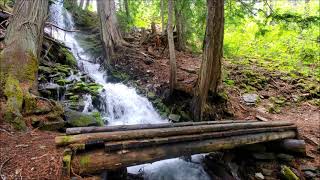 Elk Creek Falls Metaline Falls Washington [upl. by Nagle]