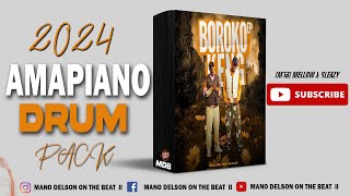 🔥FREE🔥 Amapiano Drum Pack 2024  🎹🏮  quotMellow amp Sleazyquot  LogDrum Presets Sample Pack and More [upl. by Ross885]