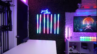 Govee Glide RGBIC Music Wall Lights Review [upl. by Ahtis849]