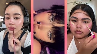 Aesthetic makeup 2023  makeup tutorial tiktok compilation [upl. by Mali875]