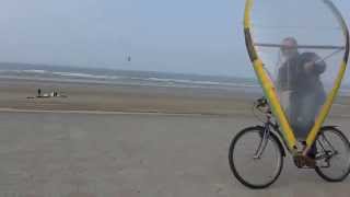 Sail Bike in action by PierreYves Gires  Dunkerque France [upl. by Inaffyt]