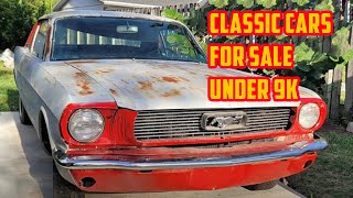 Classic Cars for sale from Craigslist Offerup and Facebook Marketplace [upl. by Mont]