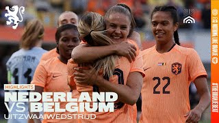 𝗪𝗢𝗥𝗟𝗗 𝗖𝗨𝗣 𝗥𝗘𝗔𝗗𝗬 🦁  Highlights Nederland  België 02072023 [upl. by Jedediah]