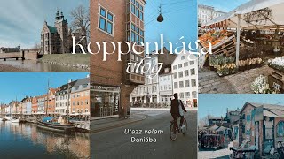 Koppenhágában jártam 🌤️ UTAZÓS VLOG [upl. by Dugaid]