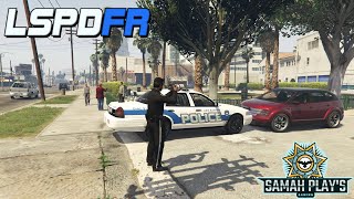 Commandeering vehicle in wild chase LSPDFR EP29 GTAV [upl. by Elleuqar]