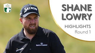 Shane Lowry Highlights  Round 1  2019 Dubai Duty Free Irish Open [upl. by Sessilu729]