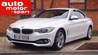 Fahrbericht BMW 435i Cabrio [upl. by Akehsay903]