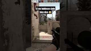 No te fíes del equipo 😅csgo cs2 counterstrike awp sniping funny fun foryou parati [upl. by Hearsh274]