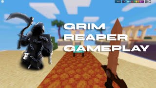 Grim Reaper Gameplay Roblox bedwars [upl. by Gualtiero]