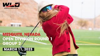 World Long Drive  March 2023 Mesquite NV  Round 1 Group 2 [upl. by Odraboel284]