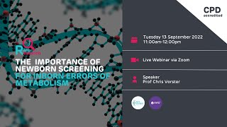 Importance of Newborn Screening for Inborn Errors of Metabolism [upl. by Nnylak]