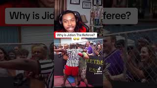 Jidion is refereeing for streetbeefs mma boxing ufc jidion fighting [upl. by Easlehc]