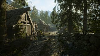 Skyrim in Unreal Engine 5 Riverwood [upl. by Merta581]