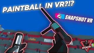 Tournament Paintball In VR  Snapshot VR [upl. by Samtsirhc]