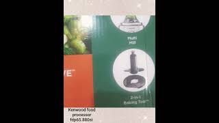 kenwood multipro Express food processor fdp65880si very good product kenwood shorts [upl. by Arlana]