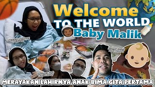 WELCOME TO THE WORLD BABY M‼️ ANAK bimabimbul PERTAMA RESMI JADI BAPACK [upl. by Cook]