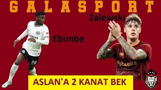 Galatasaraydan Transfer Şov  Junior Dina Ebimbe  Nicola Zalewski  Cimbom Transfere Start Verdi [upl. by Nester]