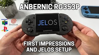 Anbernic RG353P  First Impressions And JELOS Installation Linux Showcase [upl. by Trebron867]