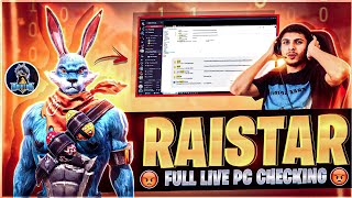 Raistar Live Full PC Checking  Reality Behind Raistars Red Numbers 🤬  Raistar Hacker Proof [upl. by Lothair]