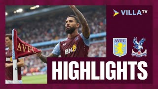 MATCH HIGHLIGHTS  Aston Villa 31 Crystal Palace [upl. by Llewen]