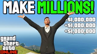 Best Way to Make Millions for the NEW DLC GTA 5 Online Solo Money Guide [upl. by Grube]