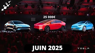 News du 250124  TESLA Prépare 3 Nouvelles Voitures  OCTANE 110 [upl. by Yeca]